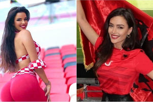 Ντέρμπι και στην κερκίδα στο Κροατία-Αλβανία: Εντυπωσίασαν Ιβάνα και Εβα