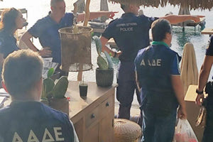Ρόδος: Οριστική σφράγιση του beach bar μετά το πάρτι στο εσωτερικό του