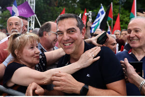 ΣΥΡΙΖΑ: Αποθέωση για τον Αλέξη Τσίπρα στην ομιλία Κασσελάκη στην Αθήνα