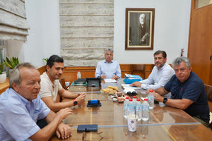 Το έργο εκσυγχρονισμού του ΤΟΕΒ Παππαγιαννάδων Σητείας υπέγραψε ο Περιφερειάρχης