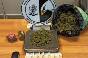 Σύλληψη Ηρακλειώτη για πάνω από ένα κιλό κάνναβης