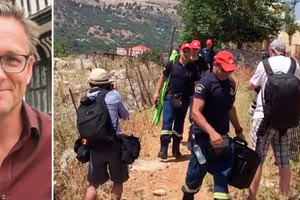 Σύμη: Ειδικά κλιμάκια, εθελοντές, δημοσιογράφοι και τα παιδιά του ψάχνουν για τον παρουσιαστή του BBC – Βίντεο και φωτογραφίες