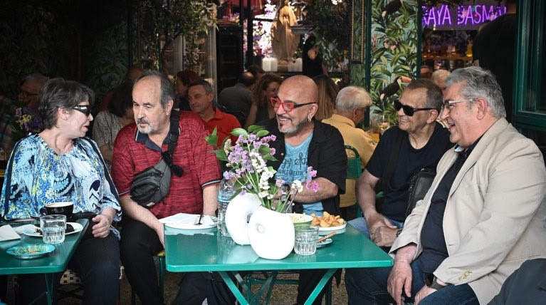 Στιγμές χαλάρωσης για τον Δ.Κουτσούμπα