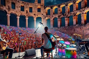 H νέα ανάρτηση των Coldplay για το βιντεοκλίπ που γυρίστηκε στο Ηρώδειο