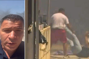 Χτύπησαν δημοσιογράφο που μετέδιδε τα νέα από τη φωτιά στο Κορωπί