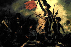 Στων Ψαρών την ολόμαυρη ράχη περπατώντας η Δόξα μονάχη…