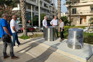 80 νέοι υπόγειοι κάδοι απορριμμάτων στο Ηράκλειο