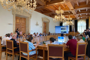 Ενετικά Τείχη και Νεώρια στη σύσκεψη με την Λίνα  Μενδώνη