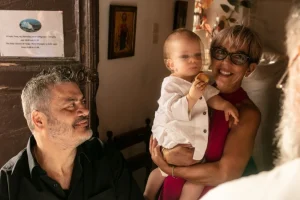 Μανώλης Κονταρός: Έγινε νονός στη Φολέγανδρο