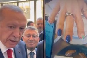 Ερντογάν: Τα νύχια της είναι περίεργα, μα τι είναι αυτά; Τι θα κάνω εγώ τώρα;
