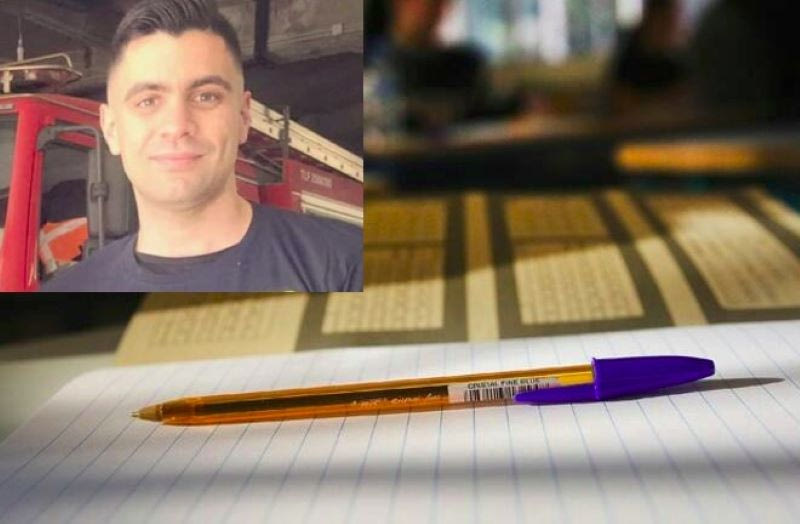 Πανελλαδικές: Από διασώστης της ΕΜΑΚ… μαθητής και σύντομα (ξανά) Αξιωματικός!