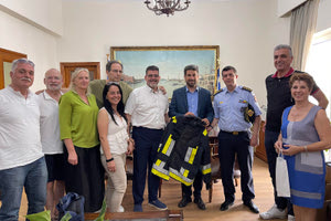 Aπό την Βαυαρία με αγάπη: Δωρεά 150 στολών πυρόσβεσης στο Δήμο Χανίων