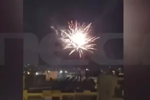 Ασυνείδητοι έριχναν πυροτεχνήματα δίπλα στο δάσος της Πάρνηθας