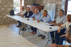 Συνάντηση δημάρχου Χερσονήσου με κατοίκους "Βραχόκηπου"