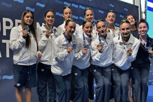 Ευρωπαϊκό καλλιτεχνικής κολύμβησης : Ασημένια η Εθνική νεανίδων και στο Acrobatic Routine