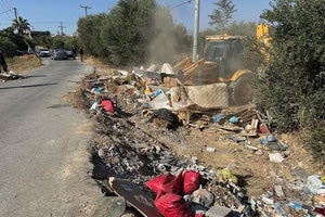 Καθαρισμός και περίφραξη χώρων ανεξέλεγκτης εναπόθεσης ογκωδών αντικείμενων στο Μαλεβίζι