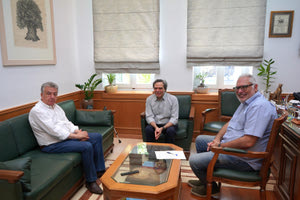 Συνάντηση του Περιφερειάρχη Κρήτης με τον Πρύτανη του Πολυτεχνείου Κρήτης