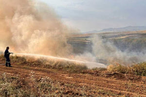 Άγιος Βασίλειος: Υπό έλεγχο η φωτιά στον Κάνεβο – σε επιφυλακή οι εθελοντές