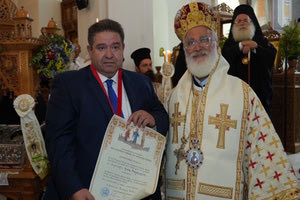 Τιμητική διάκριση για τον Μιχάλη Καραμαλάκη