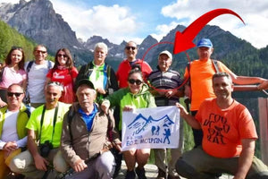 82χρονος από τις Μοίρες σκαρφάλωσε στα “Χλωμά βουνά” της Ιταλίας!