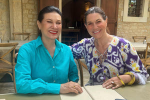 Στα Καψαλιανά Ρεθύμνου η Παλόμα Πικάσο πριν την μεγάλη έκθεση στην Ελεύθερνα