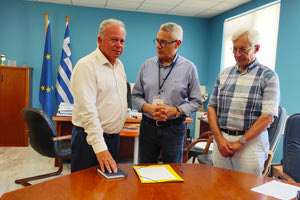 Ορκίστηκε ο νέος Αναπληρωτής Διοικητής  του Βενιζέλειου Νοσοκομείου Κ. Δανδουλάκης