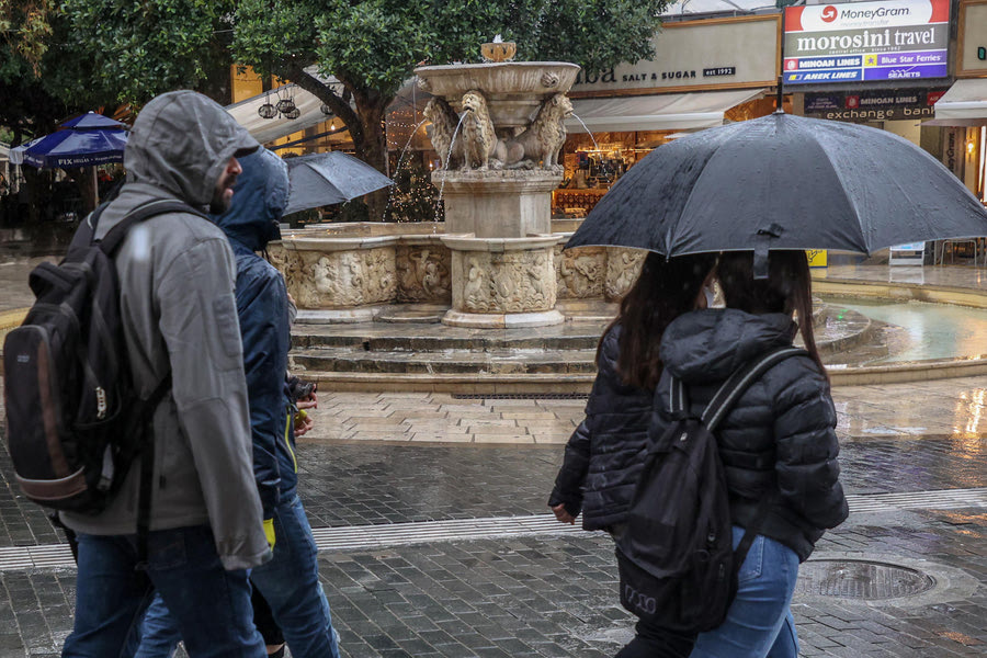 Πρωινό μπουρίνι “δρόσισε” αρκετές περιοχές της Κρήτης