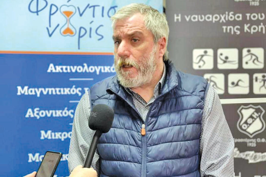 Γιάννης Δανδάλης: “Είναι ανεπίτρεπτο να γίνονται συναντήσεις για το νέο γήπεδο του ΟΦΗ, χωρίς τον Ερασιτέχνη ΟΦΗ”