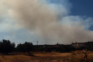 Μεγάλη φωτιά στην Κόρινθο: «Η Στιμάγκα καίγεται και δεν έχουμε νερό» αναφέρει ο Δήμαρχος