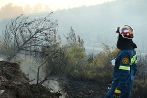 Συνεχίζουν να καίνε οι φωτιές σε Ζάκυνθο και Δίστομο
