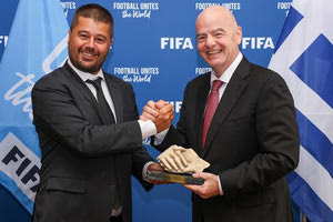 Στήριξη υποσχέθηκε ο Ινφαντίνο σε Γκαγκάτση για το ελληνικό ποδόσφαιρο