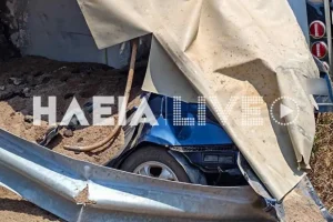 Σοκάρουν οι φωτογραφίες από το τροχαίο με τους 4 νεκρούς στην Ε.Ο. Πύργου – Κυπαρισσίας