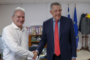ΒΟΑΚ και «Νίκος Καζαντζάκης» στο επίκεντρο της συνάντησης του Δημάρχου Ηρακλείου με τον Υφυπουργό Υποδομών & Μεταφορών
