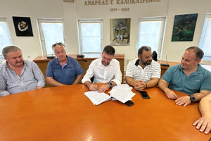 Ο Δήμαρχος Μαλεβιζίου υπέγραψε σύμβαση για την αποκατάσταση αγροτικών δρόμων στον Κρουσώνα