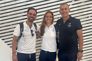 Η Μαρία Σάκκαρη πέταξε για το Παρίσι και την τριπλή συμμετοχή της στους Ολυμπιακούς Αγώνες 2024