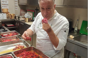 Γιατί απελπίστηκε ο σεφ  Γ. Μπαξεβάνης τρώγοντας τις πιο νόστιμες πιπεριές  στην Αγία Γαλήνη