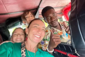 Τότσικας- Ρέβη: Στην Τανζανία με τα δίδυμα για εθελοντική εργασία