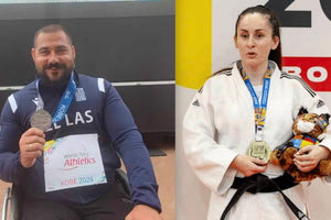 Παραολυμπιακοί ΠΑΡΙΣΙ 2024: Στεφανουδάκης και Πασχαλίδου οι σημαιοφόροι της Ελλάδας