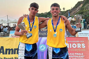 Μπιτς βόλεϊ: Πρωταθλητής Ελλάδας στα Κ22 ο Βένιος