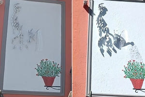 Ξάνθη: Ένα πρωτότυπο ηλιακό γλυπτό και το παιχνίδι της σκιάς στα σοκάκια της παλιάς πόλης