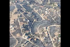 Κρανίου τόπος η Αττική: Συγκλονιστικό βίντεο αποτυπώνει από ψηλά το μέγεθος της καταστροφής