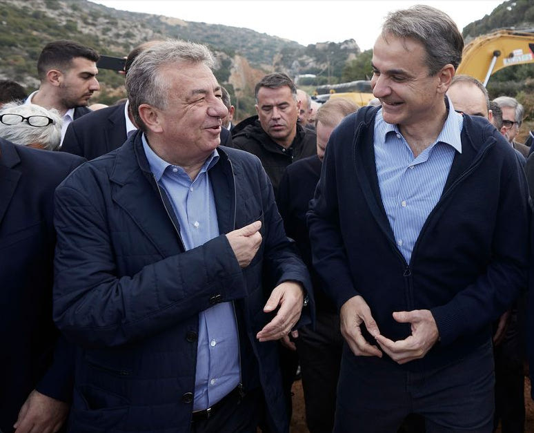 Αρναουτάκης με Μητσοτακη