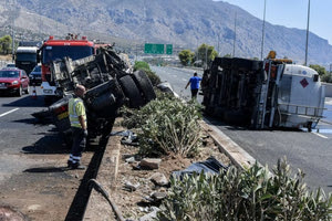 Εθνική οδού Αθηνών- Κορίνθου: Κανονικά η κυκλοφορία και στα δύο ρεύματα της