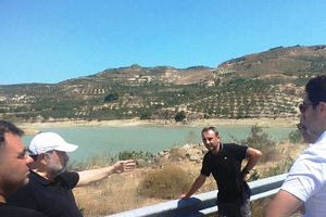 Αυτοψία Κεγκέρογλου στο Φράγμα Παρτίρων