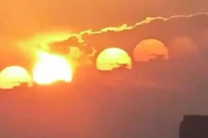 Viral βίντεο δείχνει ηλιοβασίλεμα στη Κίνα με… επτά Ήλιους!