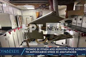 Τρόμος σε πτήση από Κέρκυρα προς Λονδίνο – Το αεροσκάφος έπεσε σε αναταράξεις
