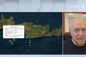 Καθησυχαστικός ο Λέκκας για τον σεισμό στη Γαύδο: Καλό ότι είναι υποθαλάσσιος, πιθανότατα ήταν ο κύριος σεισμός