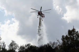 Φωτιά στην Πιερία – Μεγάλη κινητοποίηση της Πυροσβεστικής, σηκώθηκαν και εναέρια