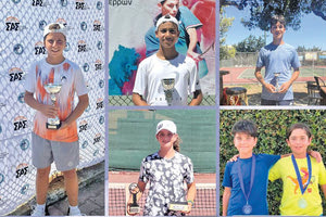 Τρούλης και Σταματάκη έλαμψαν στο Εθνικό πρωτάθλημα τένις