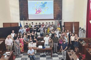 Μαθητές και καθηγητές έμαθαν για την Ε.Ε. στη Σαρδηνία